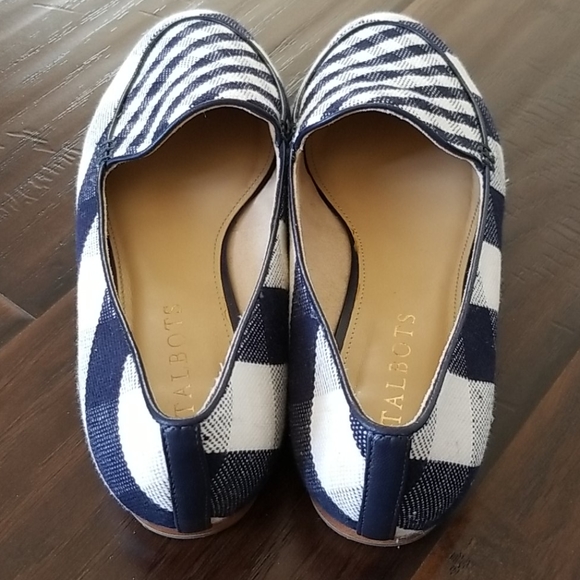 Gingham Flat Shoes - Talbots - Picture 2 of 6